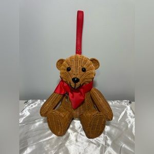 🛑SOLD🛑 - Kate spade Wicker Teddy Bear (Part 1 of 2)